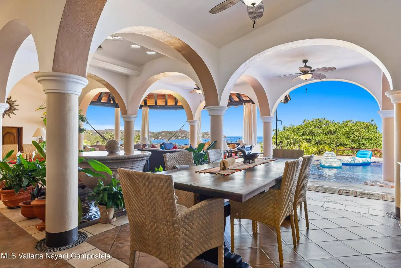 House with pool and bay view in Sayulita